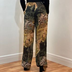 Vintage Alberto Makali Parrot Jungle Pants